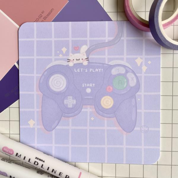 Video Game Controller Art Print