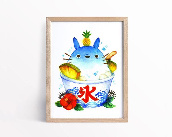 Kakigori Totoro picture