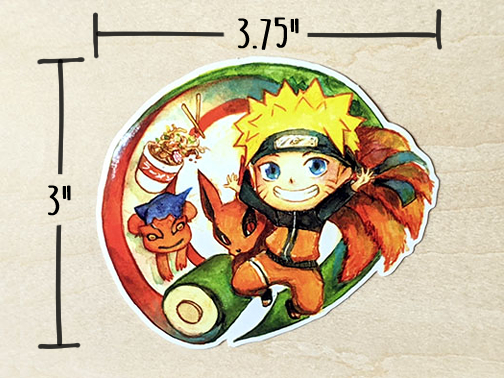 Chibi Naruto Sticker