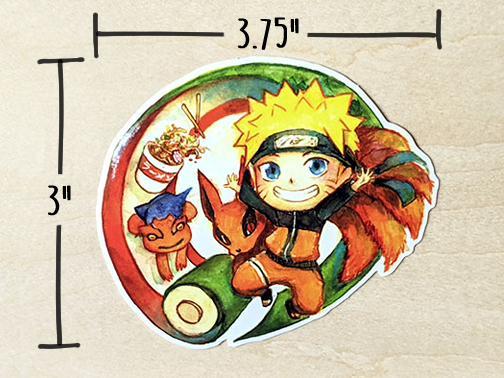 Chibi Naruto Sticker picture