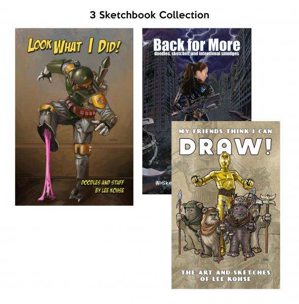 Sketchbook 3 pack. - Special Offer picture