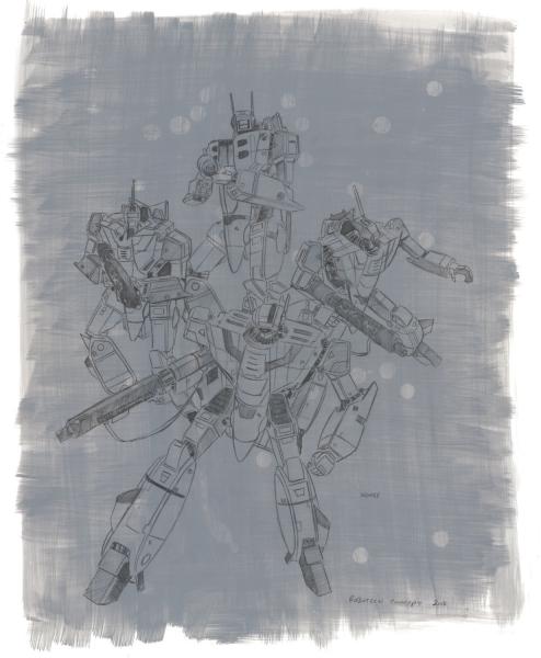 Robotech Veritechs, Original Art V2 picture