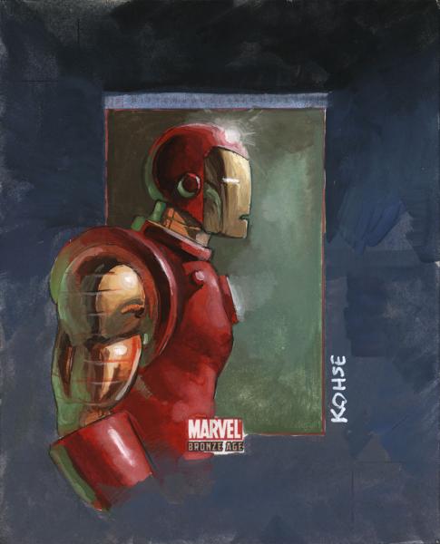 Iron Man: Marvel Bronze Age Sketch Card (uncut) picture