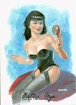 Bettie Page Private Collection AP Box Topper with promo card