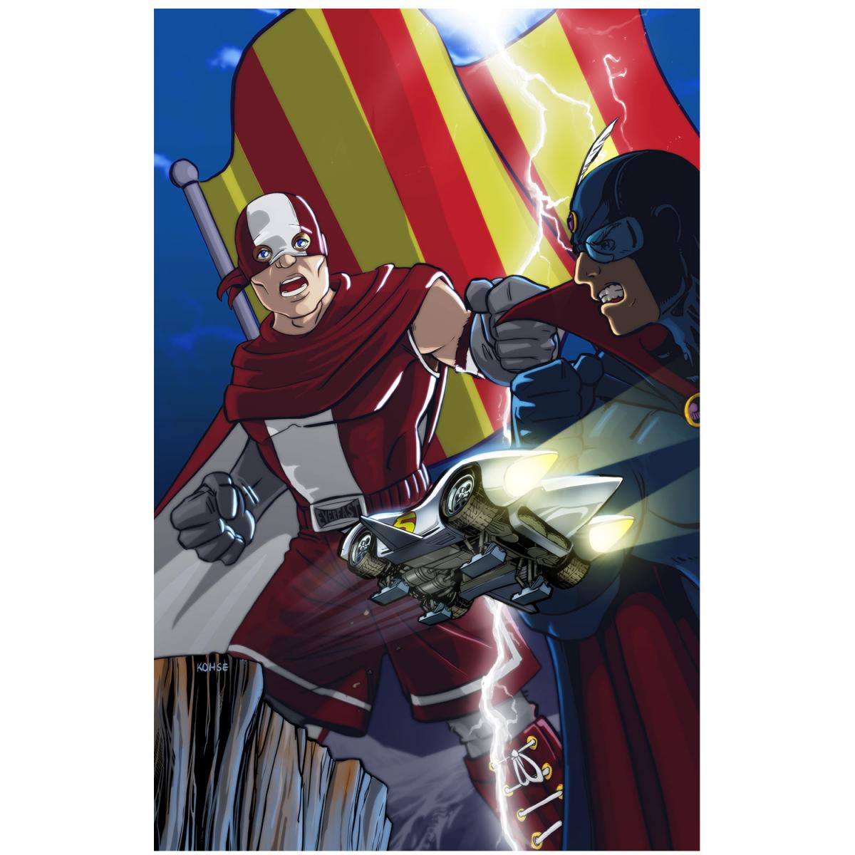 Speed Racer Print and Blueprint Set picture