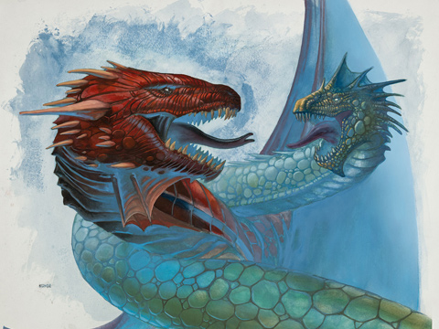 Dragon Print: Y Ddraig Goch vs Kista picture