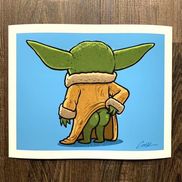 Backside of the Force SIGNED print