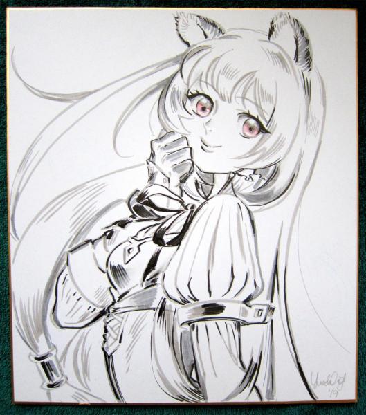 Fox Girl Custom Drawing picture