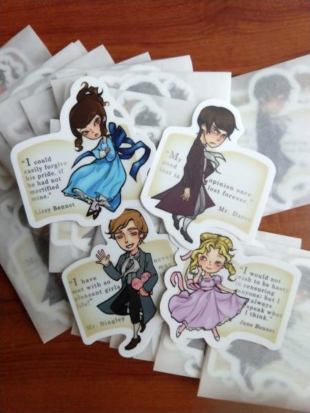 Pride & Prejudice Stickers picture