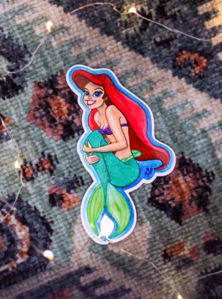 Ariel Vinyl Sticker