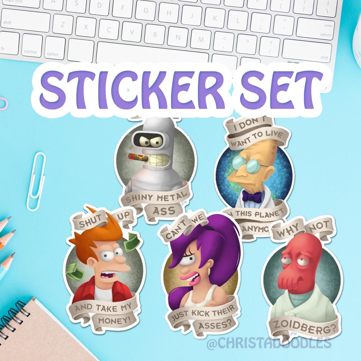 Various Vinyl Stickers picture
