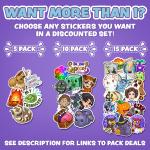 Various Vinyl Stickers