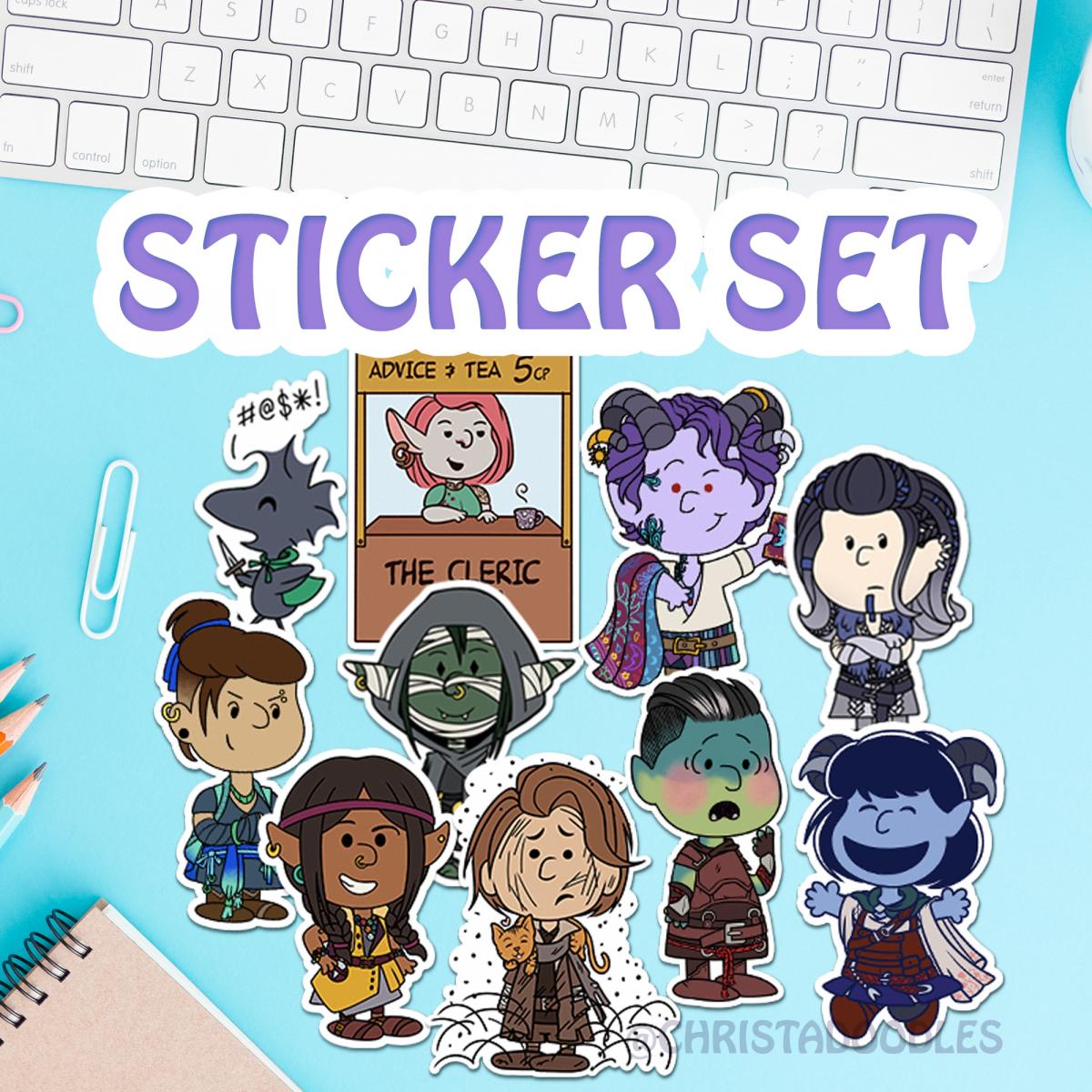 Various Vinyl Stickers picture