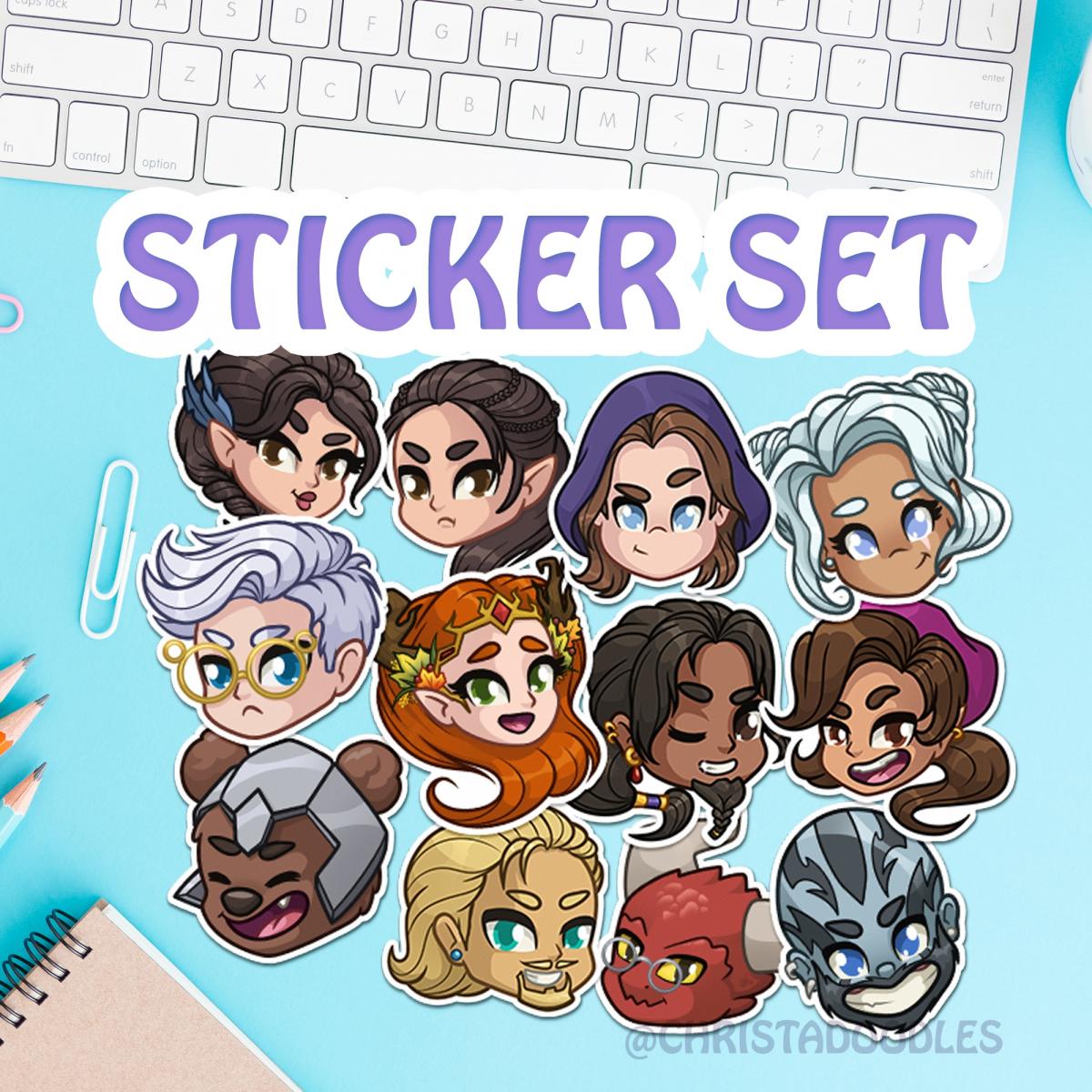 Various Vinyl Stickers picture