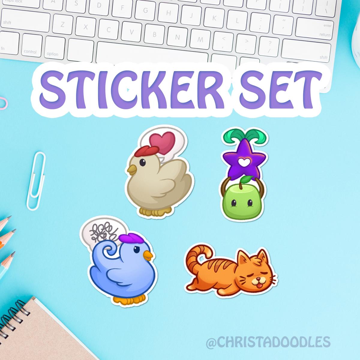 Various Vinyl Stickers picture