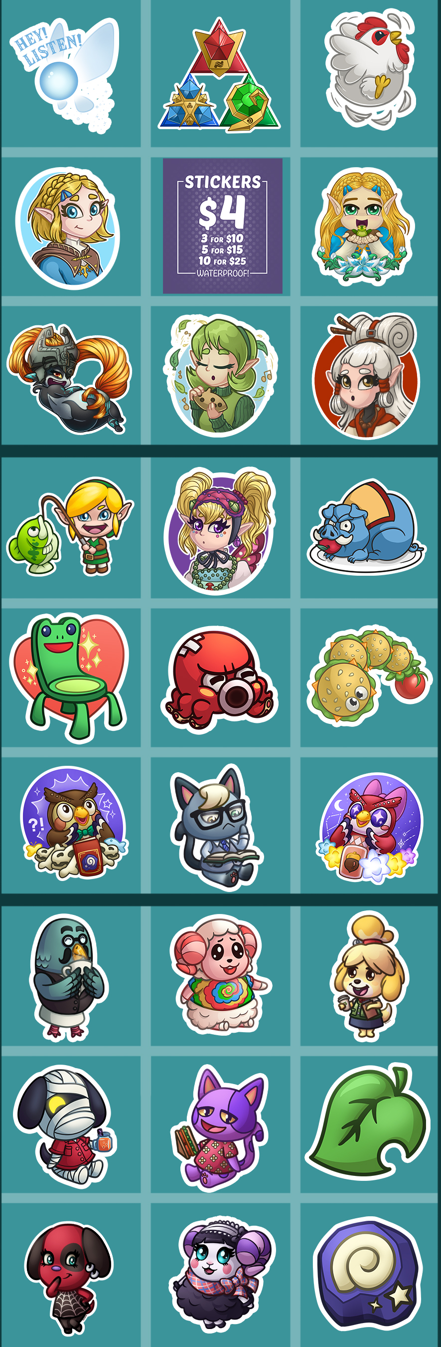 Various Vinyl Stickers picture