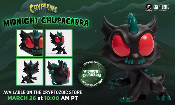 WONDERCON@HOME EXCLUSIVE Cryptkins Unleashed: Midnight Chupacabra