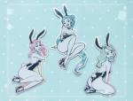 Bunny Holographic Stickers