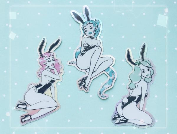 Bunny Holographic Stickers picture