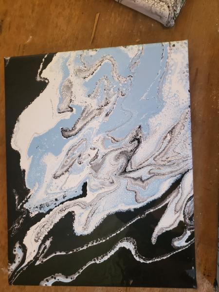 8×10 Acrylic Canvas picture