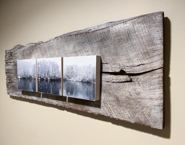 Calm and Quiet - 27"WX10.5"H Reclaimed Wood picture