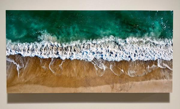 Rolling Waves - 10X20 Photo on Wood picture