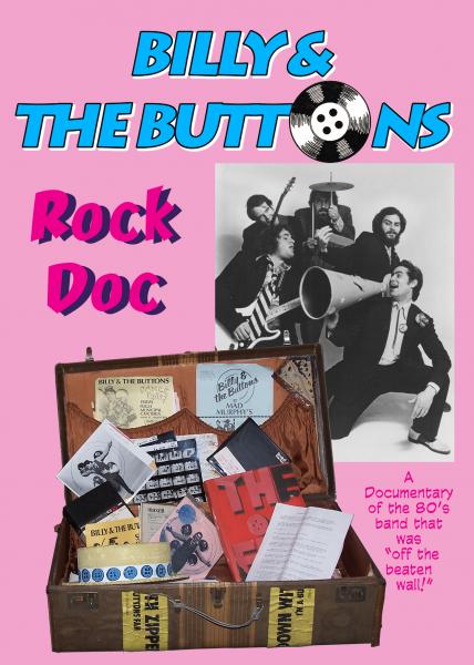 Billy & the Buttons Rock Doc - dvd picture