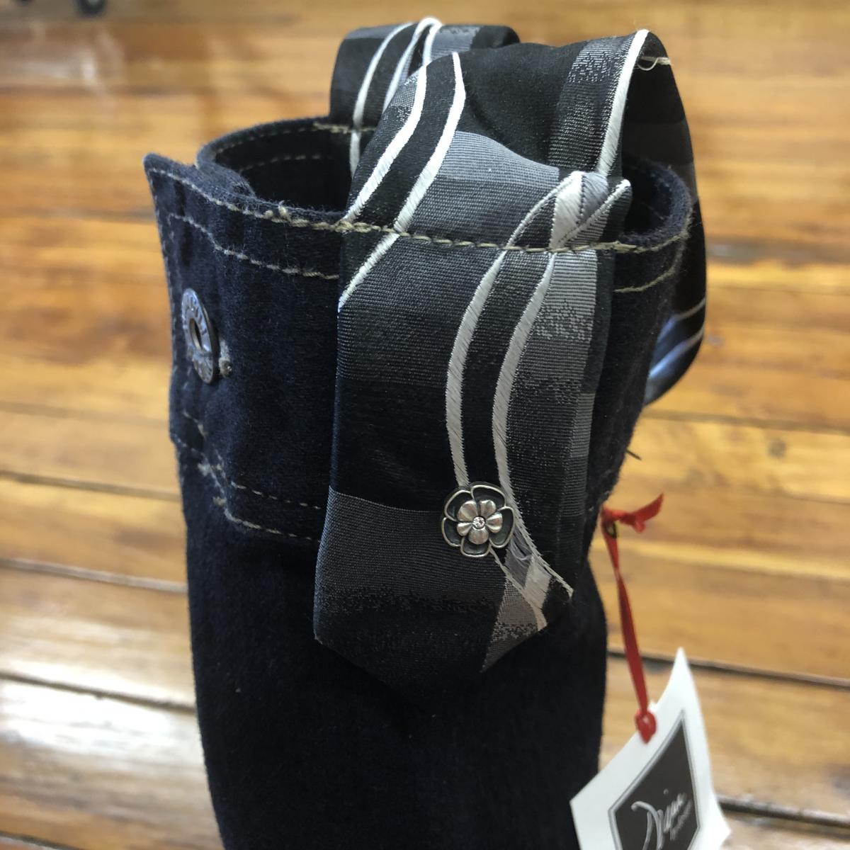 black tie denim wine sleeve picture