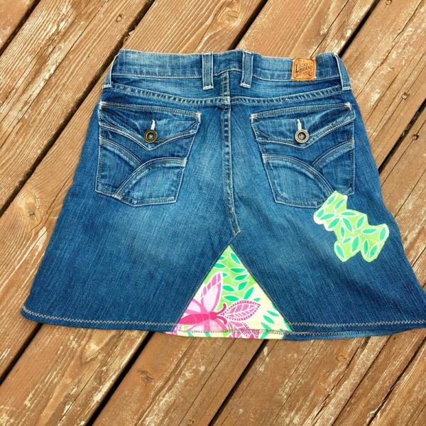 Lucky Meets Lily Denim Skirt picture