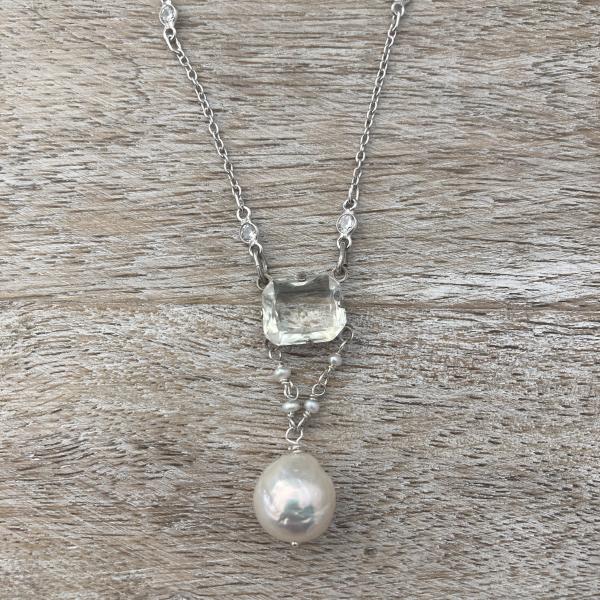 Art Deco Pearl Drop