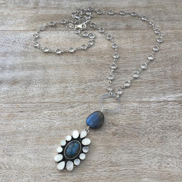 Labradorite and Mother of Pearl - 2 picture