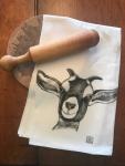 TEA TOWEL CHLOE THE GOAT