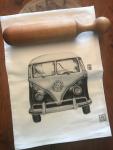 TEA TOWEL VW