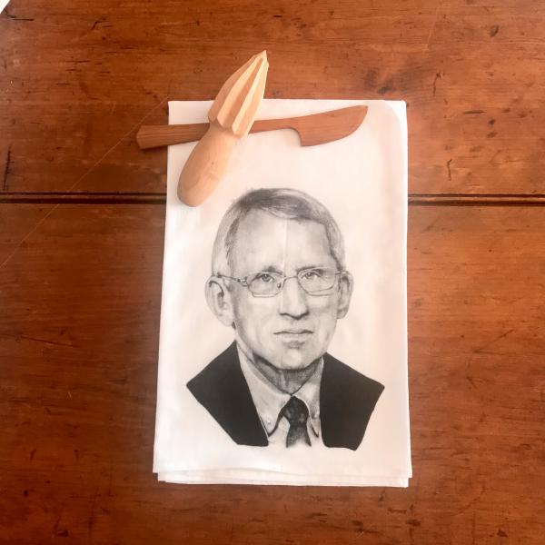 Copy of TEA TOWEL  DR. FAUCI picture