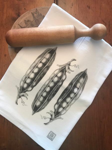 TEA TOWEL PEA PODISH