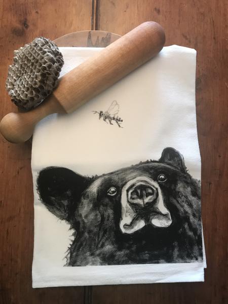 TEA TOWEL BEAR picture