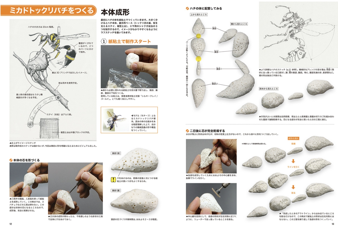 Yasuhito Udagawa &ldquo;All about making mechanical insects, ever-evolving mechanical mutants&rdquo; picture