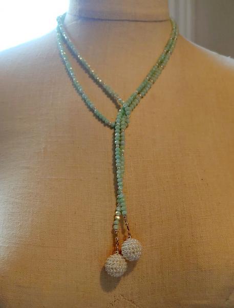 Seafoam Crystal Lariat picture