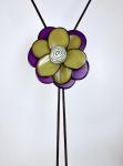 Bolo flower-purple
