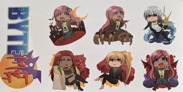 Byte Me Stickers