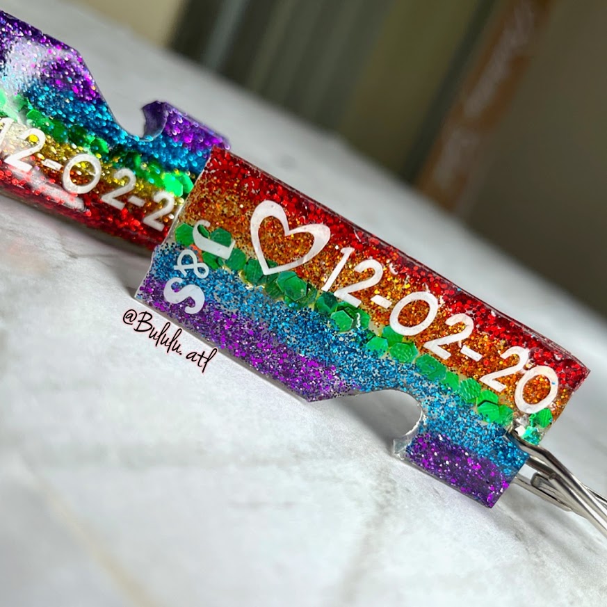 Heart Keychaing Mother and Daughter Purse Pendant | Friends | Couple picture