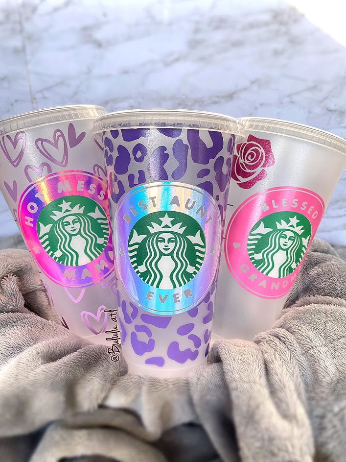 Ombre Hearts Custom Starbucks Cold Cups - Eventeny