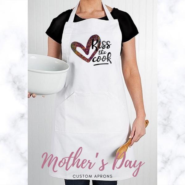 Kiss the Cook Kitchen Aprons picture