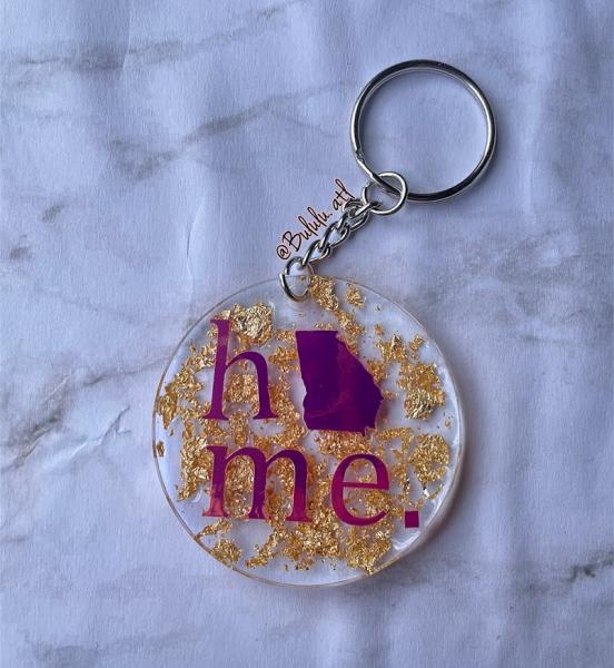 Home keychain | Purse Pendant picture