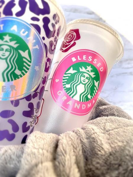 Mothers day Custom Starbucks Cold Cups picture