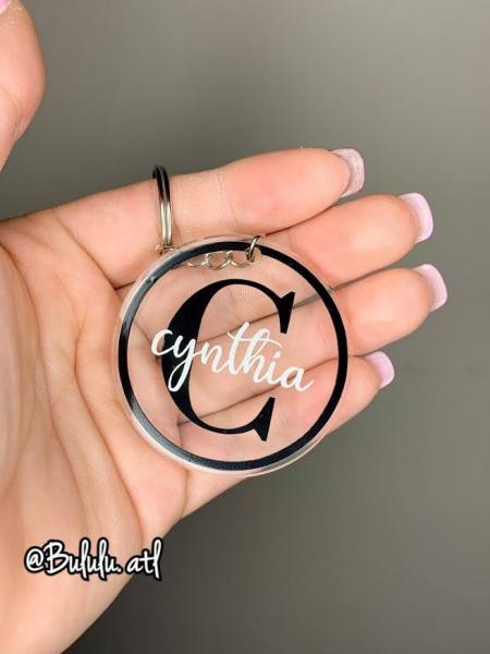 Name Keychain or Purse Pendant