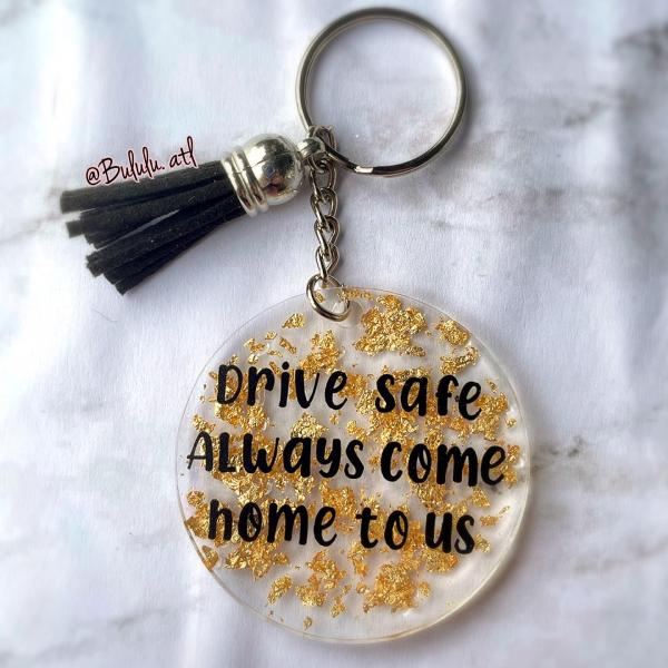 Drive Safe Keychain | Purse Pendant picture