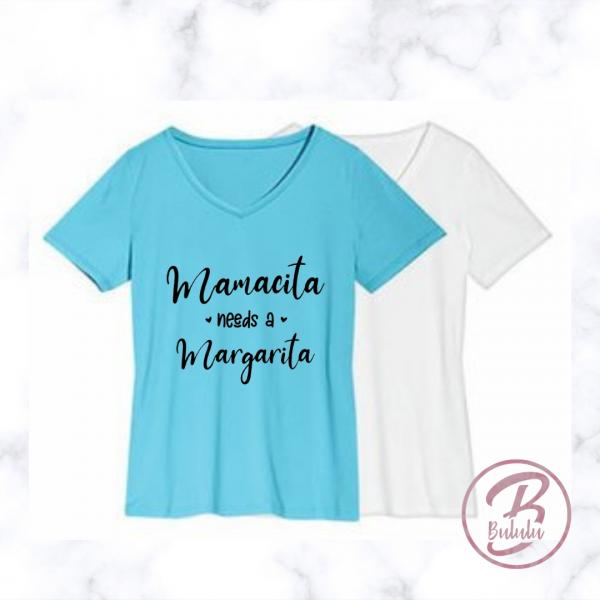 Mamacita needs Margarita T-shirt picture