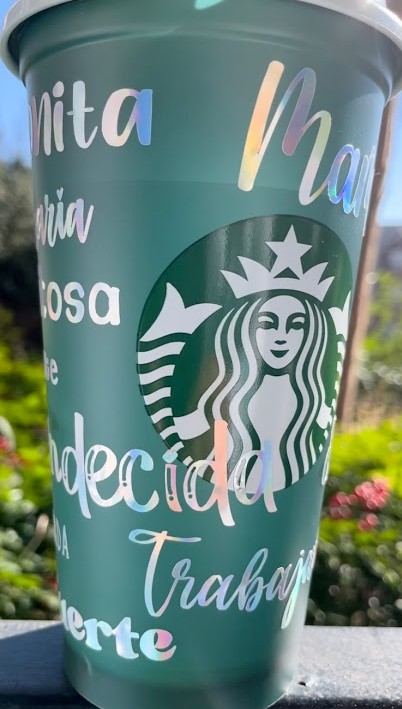 Latina Mamacita Starbucks Coffee Cup picture