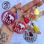 Home keychain | Purse Pendant